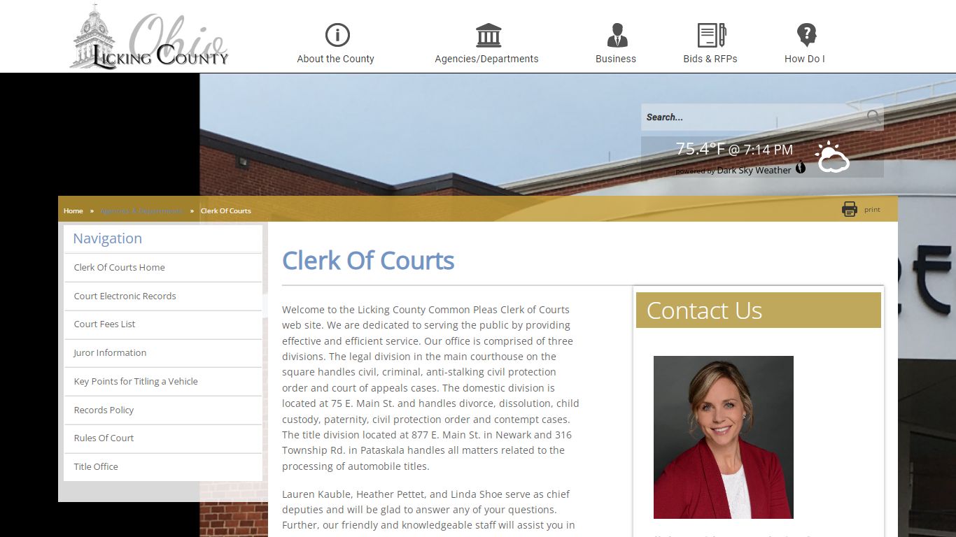 Licking County - Clerk Of Courts